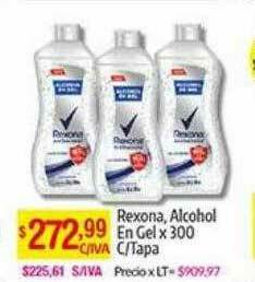 Medamax Rexona Alcohol En Gel oferta