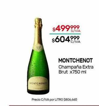 Nini Mayorista Montchenot Champaña Extra Brut oferta