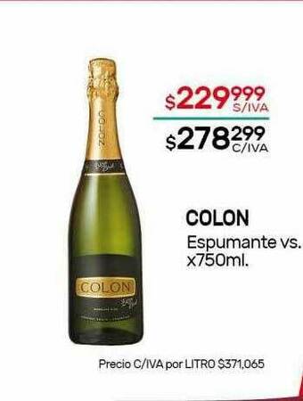 Nini Mayorista Colon Espumante oferta
