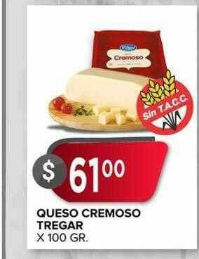 Supermercados Mayor Queso Cremoso Tregar oferta