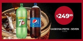Supermercados Tadicor Gaseosa Pepsi - Seven oferta