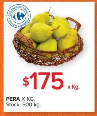 Carrefour Market Pera x Kg oferta