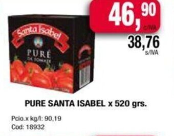 Maxiconsumo Pure Santa Isabel x 520grs oferta