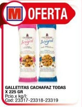 Maxiconsumo Galletitas Cachafaz Todas x 225gr oferta