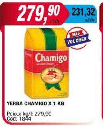 Maxiconsumo Yerba Chamigo x 1 kg oferta