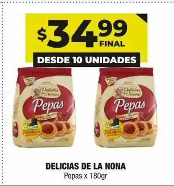 Maxi Ofertas Delicias De La Nona Pepas oferta