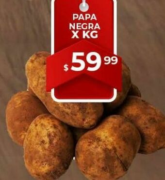 Makro Papa negra x kg oferta
