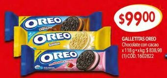 Makro Galletitas oreo 118g oferta