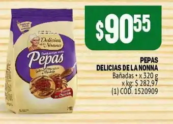 Makro Pepas delicias de la nonna 320g oferta