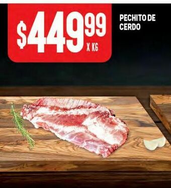 Makro Pechito de cerdo kg oferta