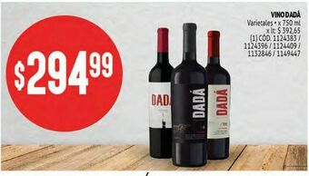 Makro Vino dada 750ml oferta