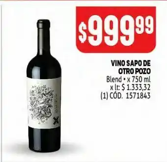 Makro Vino sapo de otro pozo 750ml oferta