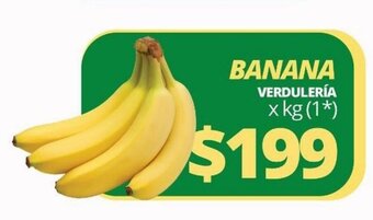 Banana Verduleria x kg