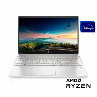 Frávega Notebook HP Pavilion 15,6” AMD Ryzen 3 8GB 256GB SSD 15-EH0004LA oferta