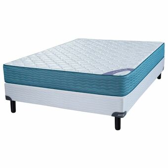 Frávega Colchón y Sommier Resortes 2 Plazas Inducol Célebes Jackard 140 x 190 cm oferta
