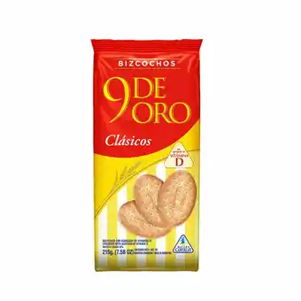 Walmart Bizcochitos 9 De Oro Clásicos 215gr oferta