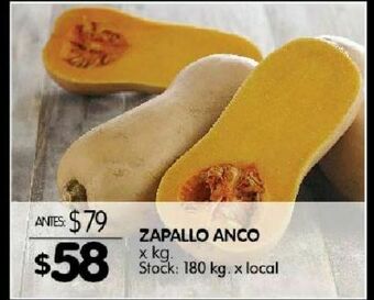 Disco Zapallo anco kg oferta