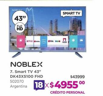 Frávega Smart Tv 43 oferta