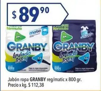 Hergo Jabón Ropa Granby Reg-matic oferta