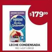 Supermercados Tadicor Leche Condensada oferta