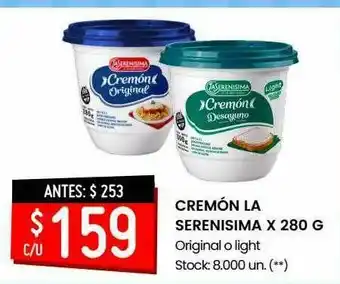 Changomas Cremón La Serenisima oferta