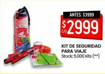 Changomas Kit De Seguridad Para Viaje oferta