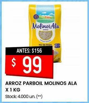 Changomas Arroz Parboil Molinos Ala oferta