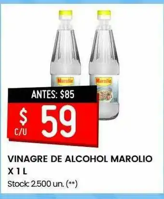 Changomas Vinagre De Alcohol Marolio oferta