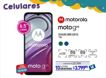 La Anonima Motorola Mott G20 oferta