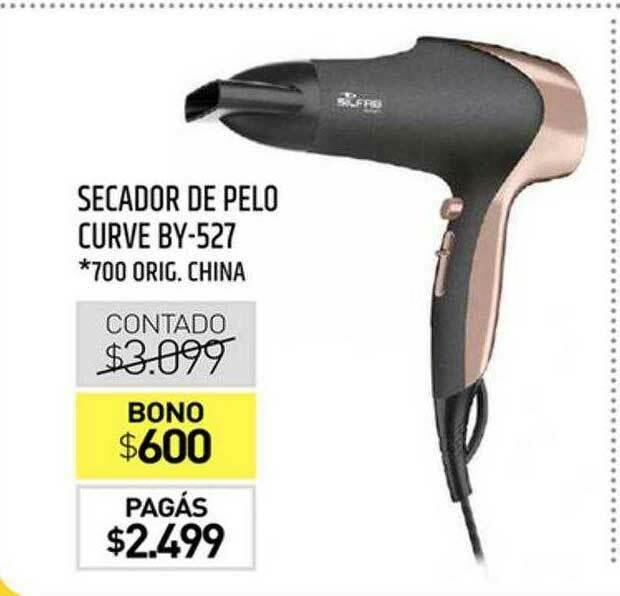 Secador De Pelo Curve By-527 oferta en La Anonima