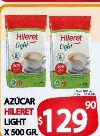 Supermercados Becerra Azúcar Hileret Light oferta