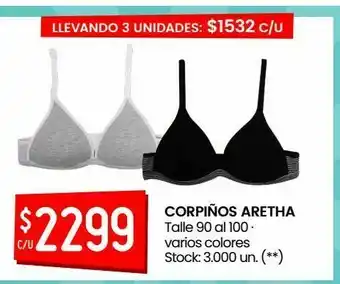 Changomas Corpiños aretha oferta