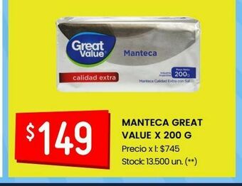 Changomas Manteca great value oferta
