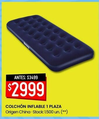 Changomas Colchón inflable 1 plaza oferta