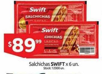 Cordiez Salchichas Swift oferta