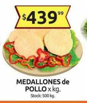 Cordiez Medallones De Pollo X Kg oferta