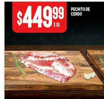 Makro Pechito De Cerdo oferta
