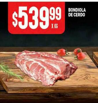 Makro Bondiola De Cerdo oferta