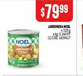 Makro Jardinera Noel oferta