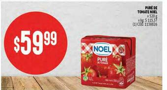 Makro Puré De Tomate Noel oferta