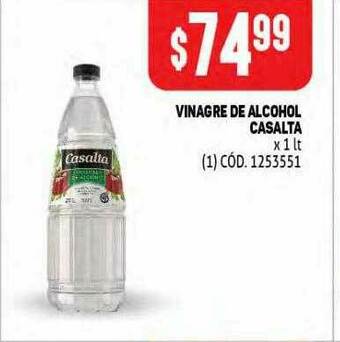 Makro Vinagre De Alcohol Casalta oferta