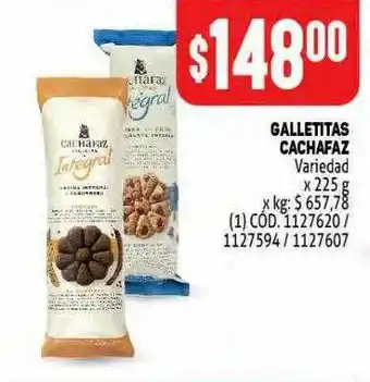 Makro Galletitas Cachafaz Variedad oferta