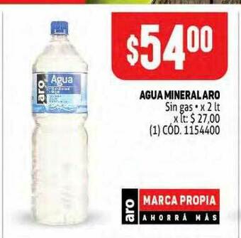 Makro Agua Mineralaro Sin Gas oferta