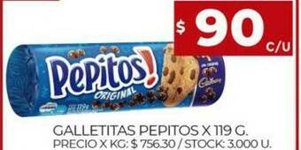 Supermercados DIA Galletitas Pepitos oferta