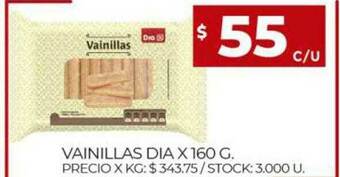 Supermercados DIA Vainillas Dia oferta