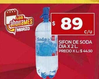 Supermercados DIA Sifon De Soda Dia oferta