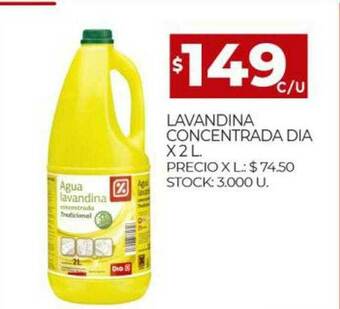 Supermercados DIA Lavandina Concentrada Dia oferta