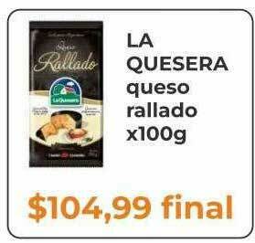 Pasos Supermercado La Quesera Queso Rallado oferta