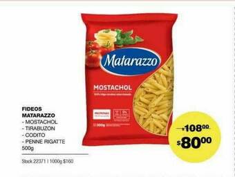 Atomo Conviene Fideos Matarazzo oferta