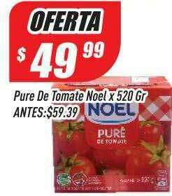 Supermercados Comodin Pure De Tomate Noel oferta